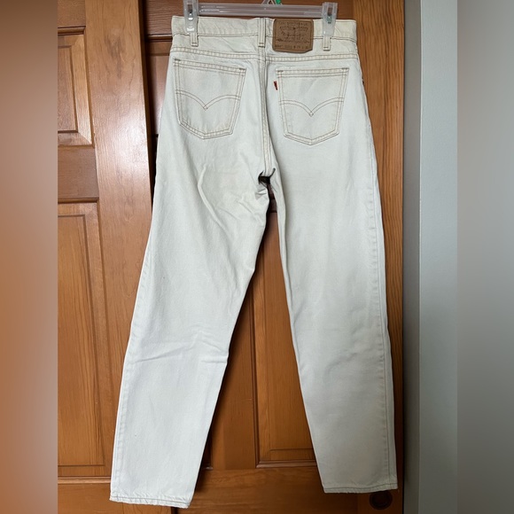 Levi’s Vintage 90’s 550 cream | Size: 29x30 - Picture 4 of 7